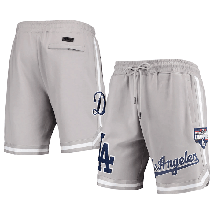 Men's Los Angeles Dodgers Grey Shorts Men's Los Angeles Dodgers Grey Shorts